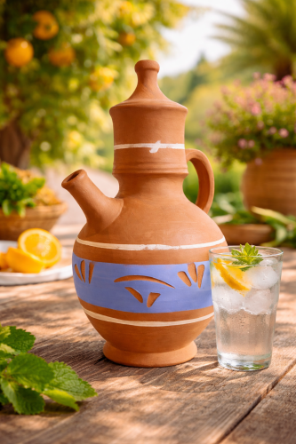 جرة ماء فخار لتبريد الماء وحفظه