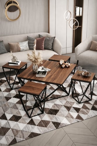 طقم طاولات خدمة