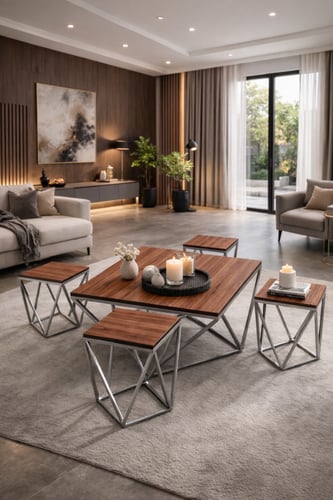 طقم طاولات خدمة