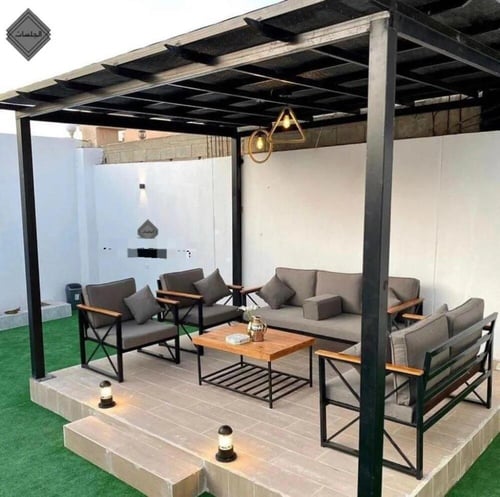 طقم كراسي حديد 7 أشخاص