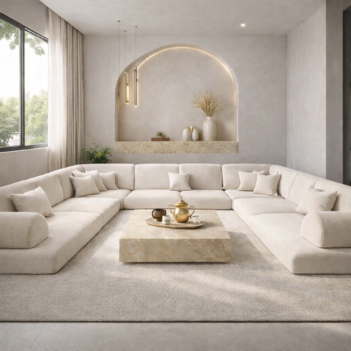 تفصيل جلسة أرضية حسب الطلب