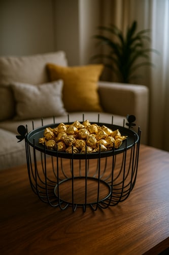 حامل تقديم كبير