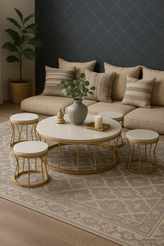 طقم طاولات ارضيه