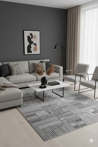 سجادة مودرن هندسية