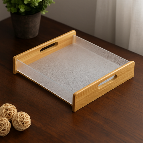 طقم صحون تقديم اكريليك