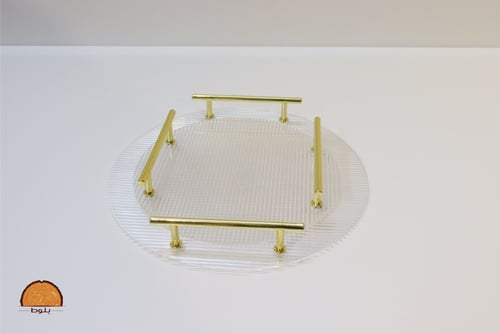 طقم صحون تقديم اكريليك