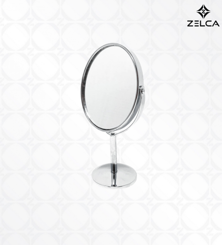 مرآة ذات جهتين كروم بيضاوي