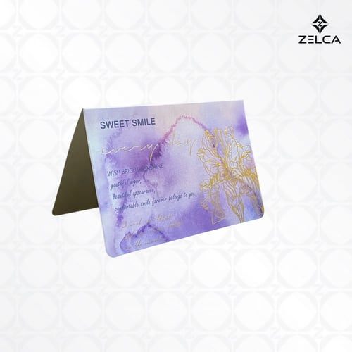 بطاقة كرت كرافت ورقي تنطوي ( 3 كروت )