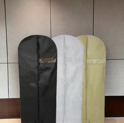 اكياس سحاب تغليف ملابس فستان او ثوب بنافذة شفافة (...