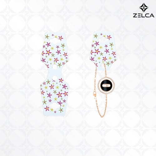 كرت عرض للتعاليق والسلاسل واساور ورق مقوى (50حبة)...