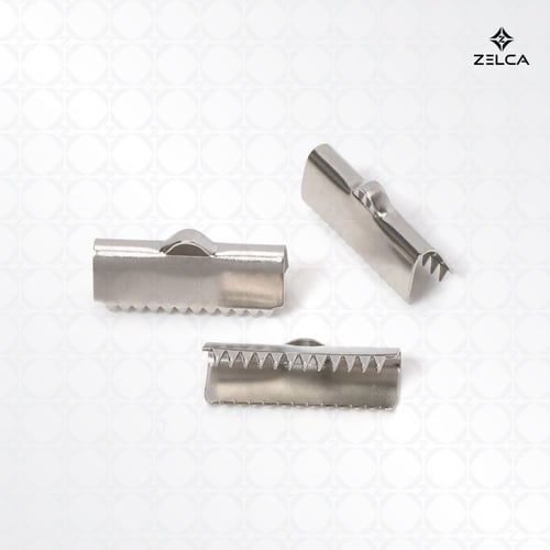 مشبك مسنن مجوف لعمل وصنع الاكسسوارات ( 50 حبة )