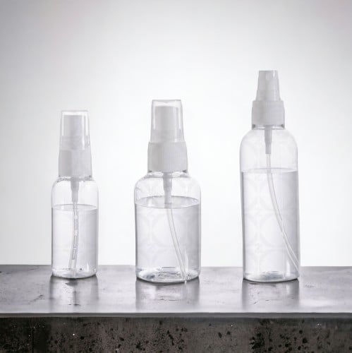 علب بخاخ بلاستيك ( 12 حبة )