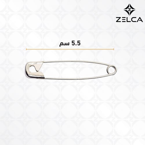 دبوس مشبك ستانلس ستيل ( 12 حبة )