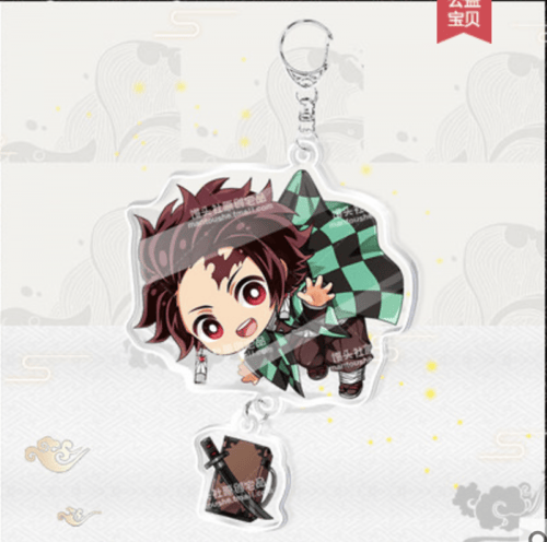 تعليقة بلاستيكية قاتل الشياطين | demon slayer