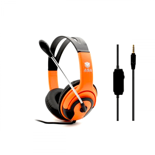 سماعة جيمينج ASA300 برتقالي