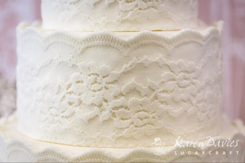 قالب سيليكون Rose Vintage Lace Border