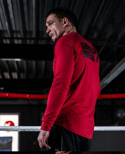 GORILLA WEAR WILLIAMS LONG SLEEVE - RED