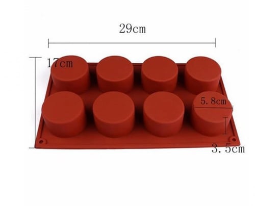 قالب تشيز كيك وسط