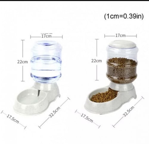 طقم موزع ماء و طعام 3.75 لتر