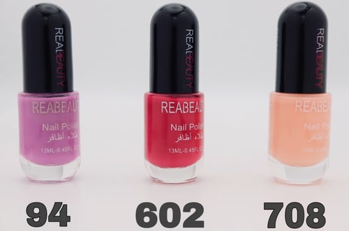 طلاء اظافر ثابته ولامعة - من ريال بيوتي