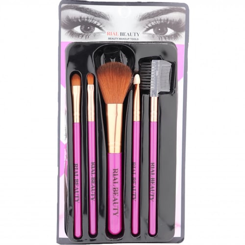 طقم فرش مكياج مكون من 5 قطع