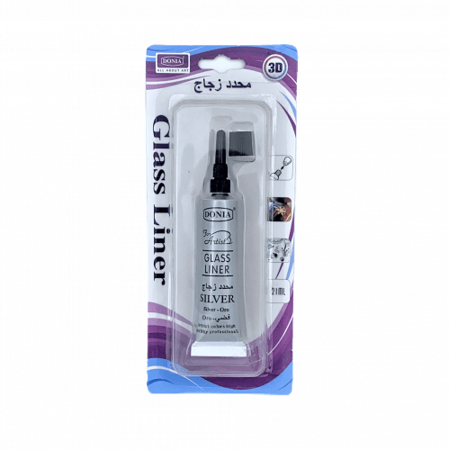 محدد زجاج فضي