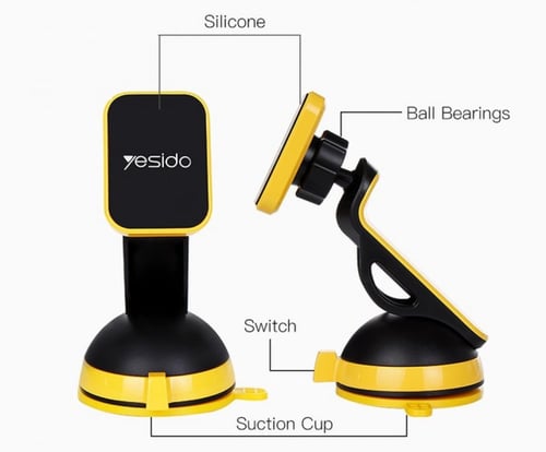 حامل جوال مغناطيسي للسيارة من YESIDO موديل C24