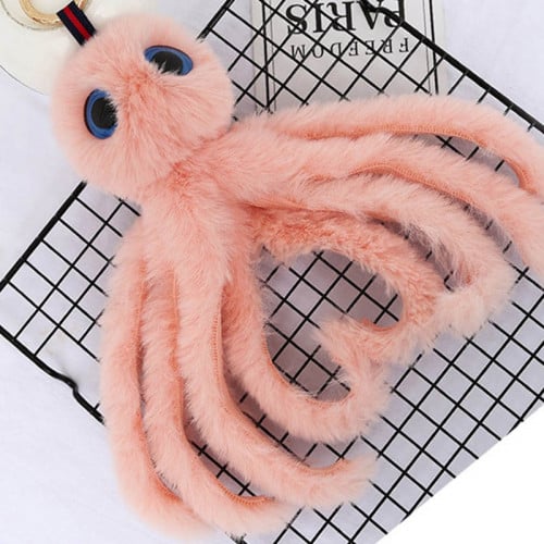 ميدالية ( تعليقة ) فرو على شكل اخطبوط