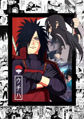 Naruto madara poster