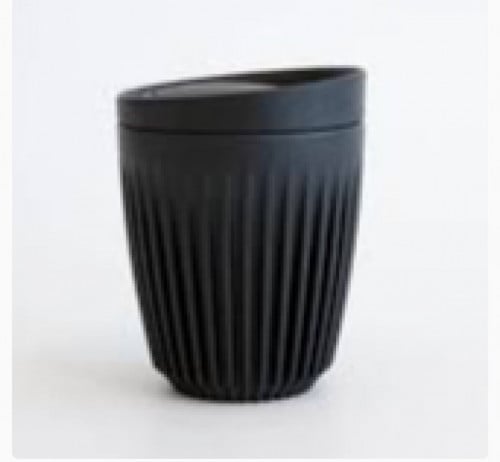 كوب هسكي بغطاء اسود - Huskee Cup 6oz