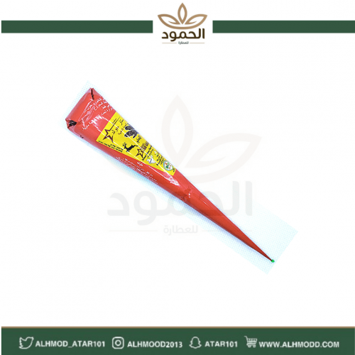 نقش أقماع اللون أحمر عرض