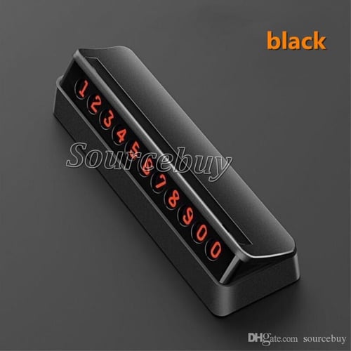 لوحة عرض رقم هاتفك للسيارة