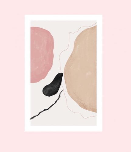 لوحة جدراية مقاس 30*40 سم بدون ايطار