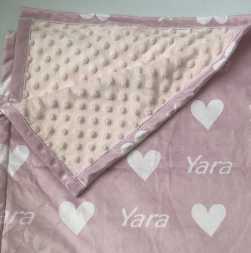 بطانيه مزدوجه بثيم بالاسم طباعه كامله (مدة تنفيذ ش...