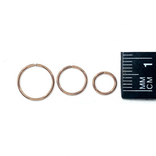 20g Rose Gold Bendable Hoop