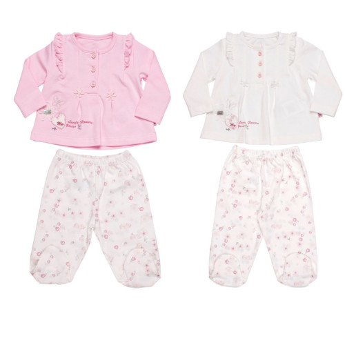 بدلة أطفال بناتي - حديثي الولادة من 0-3 | السعر لل...