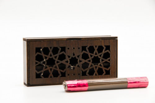 المبخرة الذكية حجم وسط نقش إسلامي + أعواد الماروكي...