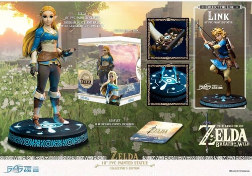 F4F Breath of The Wild Zelda 10 Inch PVC Statue CO...