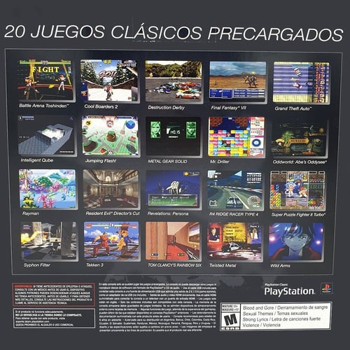 سوني | الاصلي | جهاز بلايستيشن ون | يدتين | 20 لعب...