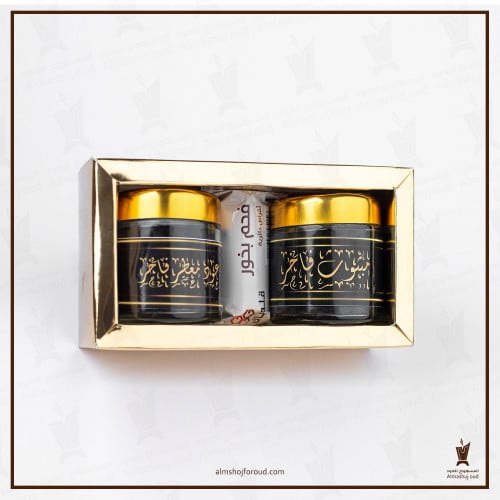 بكج أوقية مبثوث + أوقية عود معطر + معطر جو + شدة ف...