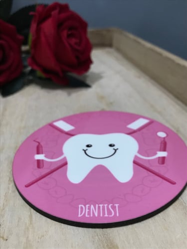 قاعدة أكواب بتصميم حسب الطلب 10*10سم