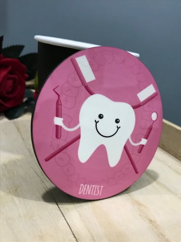 قاعدة أكواب بتصميم حسب الطلب 10*10سم