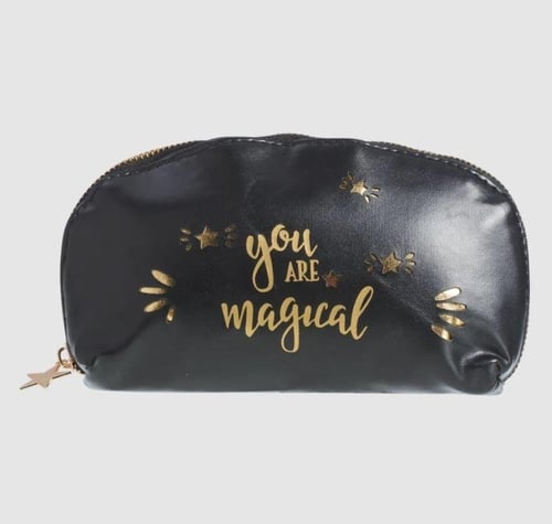 حقيبة " فرش مكياج - أقلام " ورق الشجر