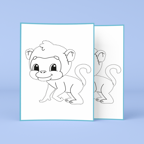 نشاط صل النقاط مطبوع