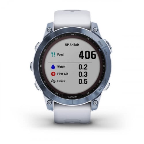 Garmin Fenix 7 Sapphire Solar White Band 47mm