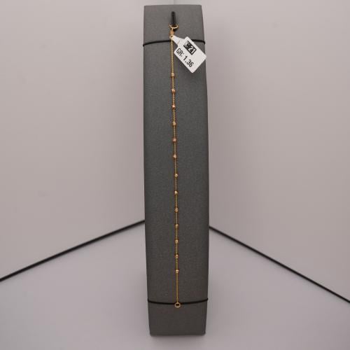 اسوارة ذهب عيار 21