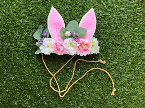 Bunny headband (beige)