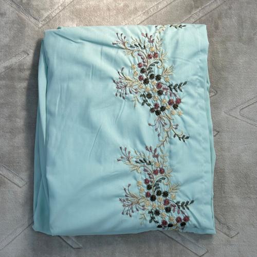 شرشف صلاة مرد مطرز سماوي