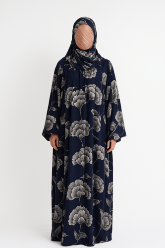 طقم صلاة بودرة كحلي