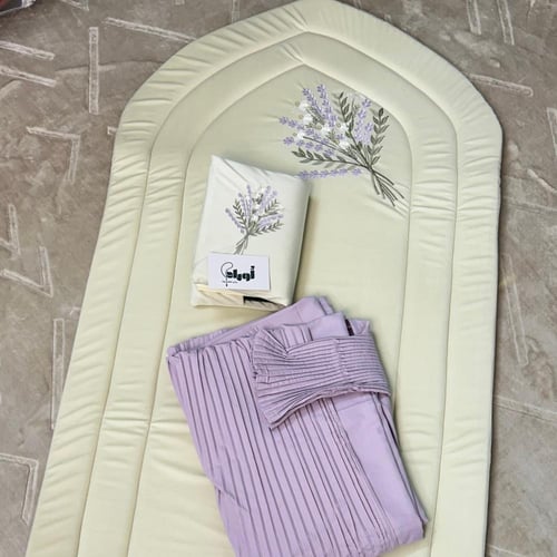 طقم صلاة باقة لافندر موف فاتح